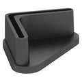 Footplate for Shelving, Nylon, 1-1/2 in D x 1-1/2 in W x 3/4 in H