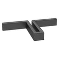 Soft Top Edge Caps for ZTP Post, 2"D x 3-7/16"W x 7/16"H, Nylon