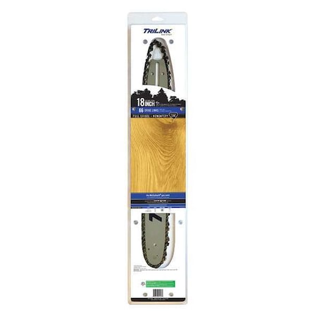 Replacement Bar and Chain, 18inL, 66 Links
