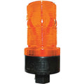 Warning Strobe, Amber, LED, 120VAC