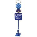 Permanent Mount Flag, Blue, LED