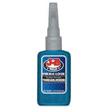 Threadlocker, J-B WELD Perma-Lock, Blue, Medium, Liquid, 1.22 fl oz, Bottle