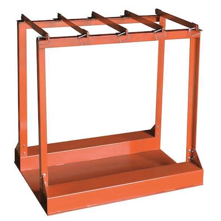 Gas Cylinder Rack, Capacity 8 Cylinders