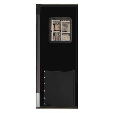 Swinging Door,7 x 2.5 ft,Black