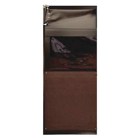 Swinging Door,8 x 3 ft,Chocolate Brown