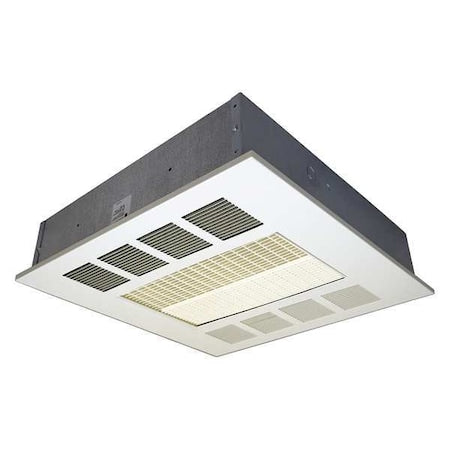 Elec Ceiling Panel Heater, 23-3/4" L, 277V