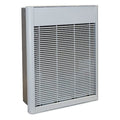 Recessed Electric Wall-Mount Heater, Recessed or Surface, 3000/1500, 4000/2000 W, 208/240V AC