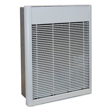 Recessed Electric Wall-Mount Heater, Recessed or Surface, 3000/1500, 4000/2000 W, 240/277V AC