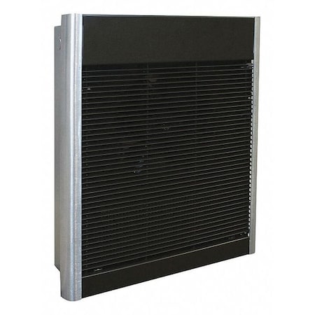Recessed Electric Wall-Mount Heater, Recessed or Surface, 3000/1500, 4000/2000 W, 208/240V AC