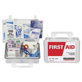 First Aid Kit and Housing, Plastic 139 Components, 25 People Served