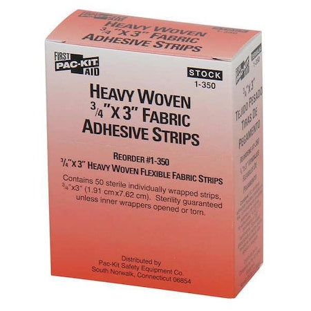 Bandage, Beige, Fabric, Box, PK50
