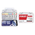 First Aid Kit and Housing, Metal 74 Components, 10 People Served