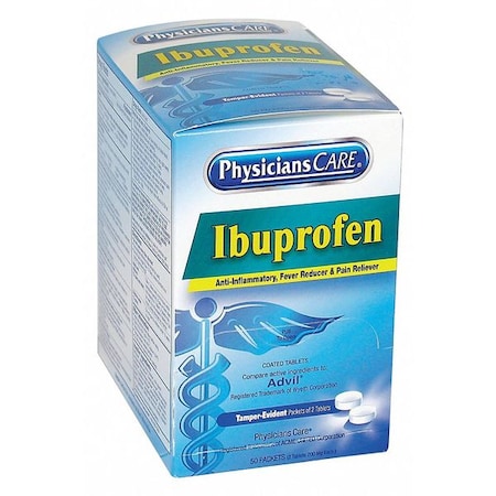 Ibuprofen Pain/Fever Reducer, 200mg, PK50