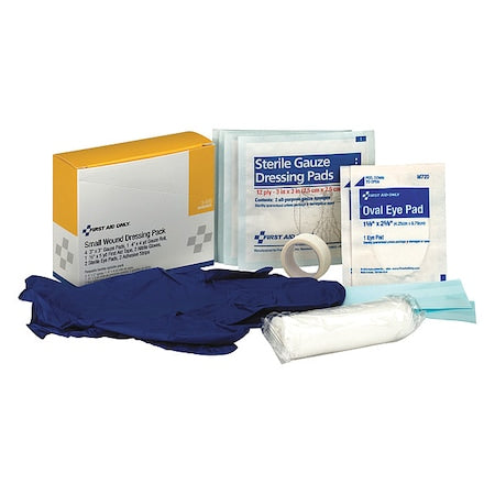 Wound Dressing Kit, 10pcs, 1.5x4", White