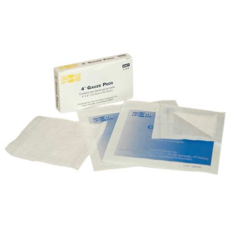Gauze Pad, Sterile, White, No, Gauze, PK2