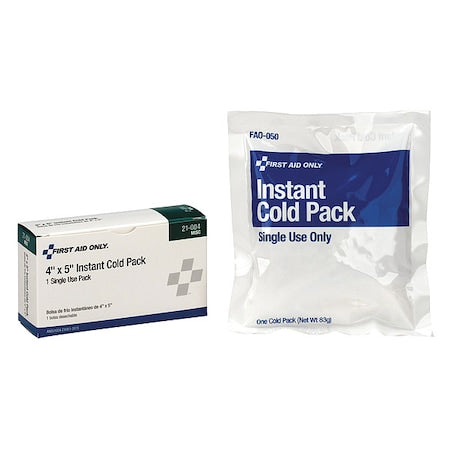Instant Cold Pack, White, 6In. x 4-1/2In.