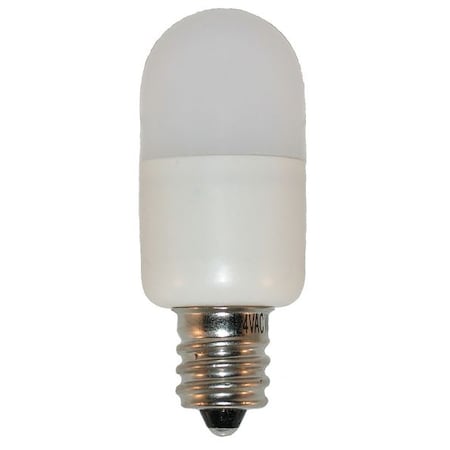 LED Lamp, Mini, T6, E12, Red (Formerly LumaPro)