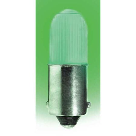 LED Lamp, Mini, T3 1/4, BA9S, Green (Formerly LumaPro)