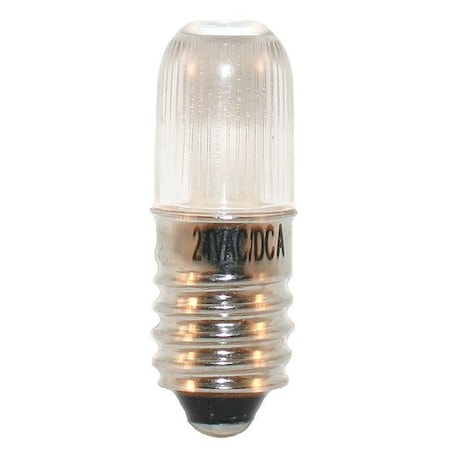 LED Lamp, Mini, T3 1/4, E10, Amber (Formerly LumaPro)