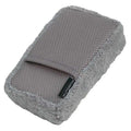 Sponge, 9"L, 2"W, Foam, Grey