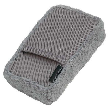 Sponge, 9"L, 2"W, Foam, Grey
