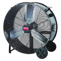 Standard Duty Air Circulator, Floor Mount, 24 in Blade Dia, 115V, 4,150/6,200 cfm, Non-Oscillating