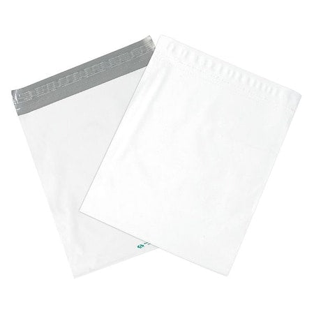 Expansion Poly Mailers, 13"x16"x4", White, PK100