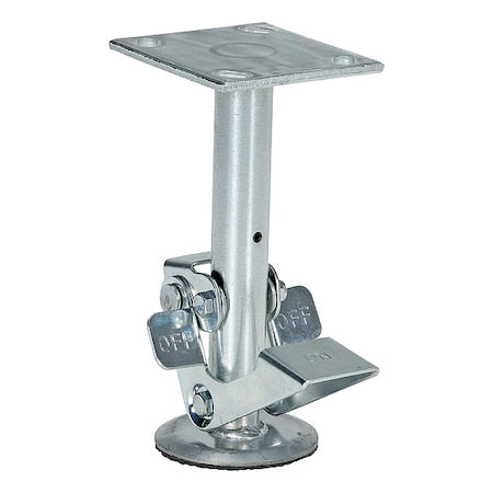Floor Lck, Top Plate, 8-3/4 in H, 8 in Cstr