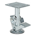 Floor Lck, Top Plate, 6-3/4 in H, 6 in Cstr