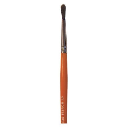 #5 Artist Soft, Camel Hair Bristle, Paint Brush, Wood Handle