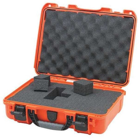 Orange Protective Case, 14.3"L x 11.1"W x 4.7"D