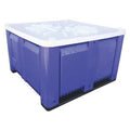 White Plastic Bulk Container Lid