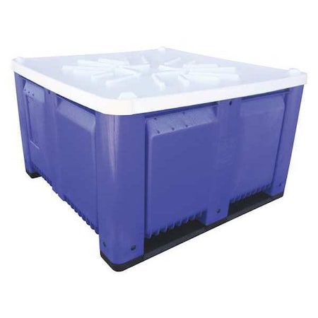 White Plastic Bulk Container Lid