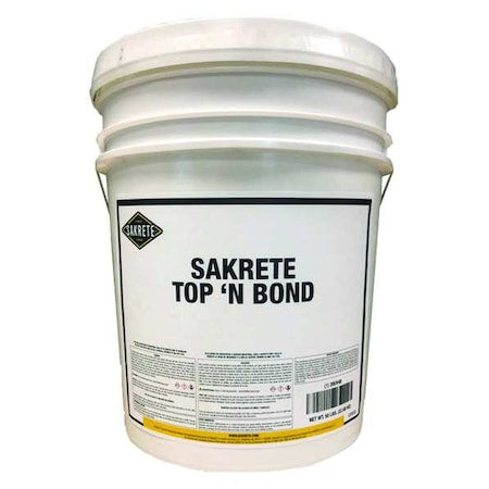 Concrete Repair Compound, Pail, Gray, Top 'N Bond