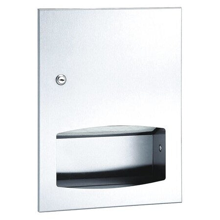 Stainless Steel Recessed Towel Dispenser