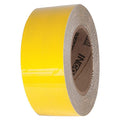 Tuff Mark Ultra Durable Floor Marking Tape Polyester Over Lamination Yellow, 2" W x 100 ft. L