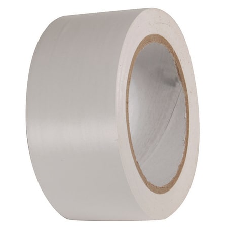 Aisle Marking Tape, 2"x108ft, White