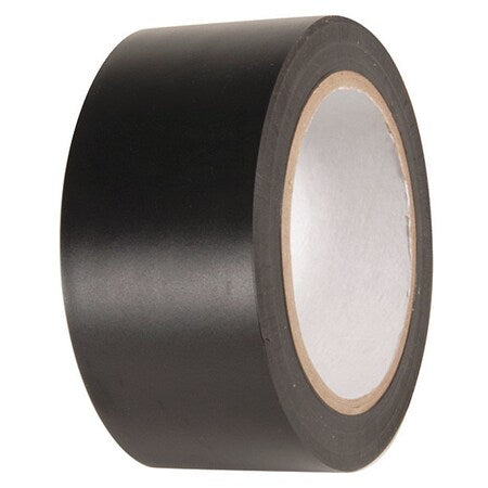Aisle Marking Tape, 2"x108ft, Black