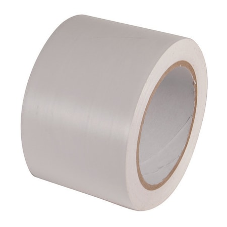 Aisle Marking Tape, 3"x108ft, White
