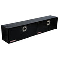 Truck Box, Topside, Diamond Tread Aluminum, 90-1/4""W, Black, 15.2 cu. ft.