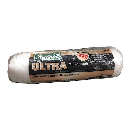9"" Paint Roller Cover, 1/2"" Nap, Microfiber