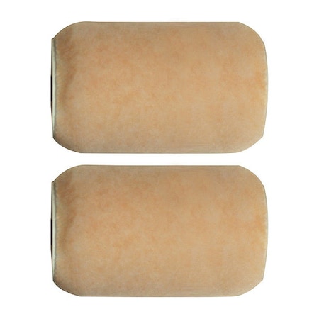 4" Paint Roller Cover, 3/8" Nap, 2 PK