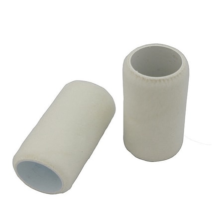 4" Paint Roller Cover, 1/4" Nap, Woven Fabric, 2 PK