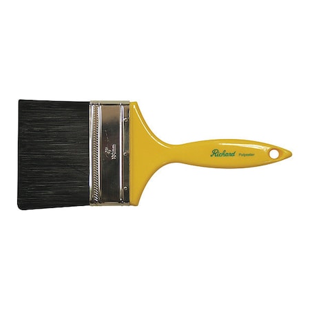 4" Straight Paint Brush, Plastic Handle