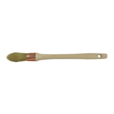 Wood Trim Brush, Round, 7/8"