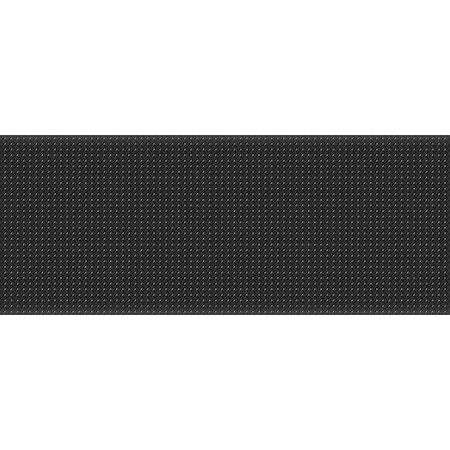 Antifatigue Mat, 3 ft L x 75 ft W, 11/16 in Thickness, Vinyl, Solid Black