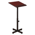 Lectern Stand, 44 in H, Mahogany