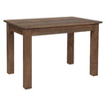 Rectangle Farm Table, Rustic, Rectangular, 46" x 30", 30" W, 46" L, 30" H, Wood, Wood Grain