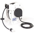 Cord Reel, NEMA 5-20P, 12 AWG, White Reel Color, 25 ft Length