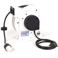Cord Reel, NEMA 5-20P, 12 AWG, White Reel Color, 35 ft Length